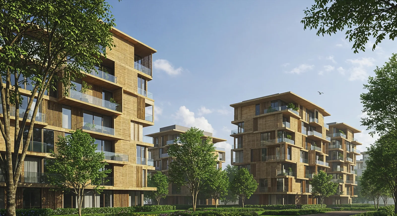 Résidence neuve et espaces verts : cadre de vie pour votre résidence principale