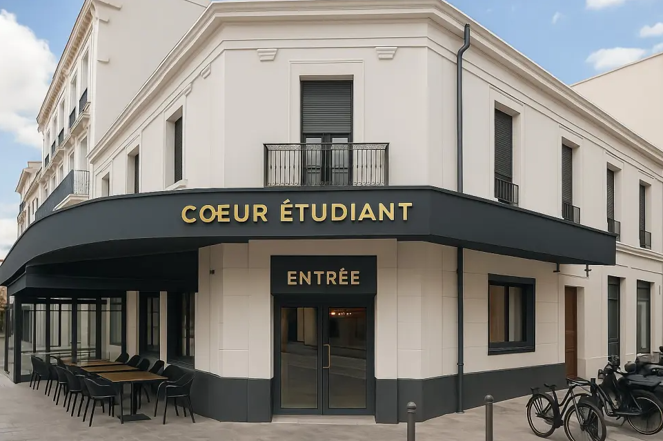 Visuel programme Le Cœur Étudiant, Sète
