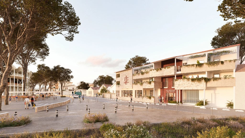 Visuel programme Les Terrasses des Arènes, Lunel