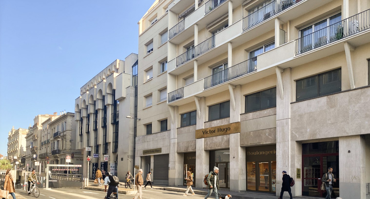 Visuel programme VICTOR HUGO, Montpellier — quartier Écusson