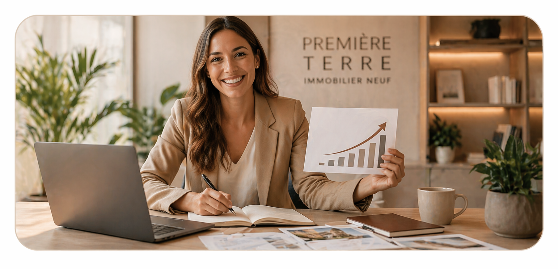 Conseillère Première Terre illustrant le potentiel de développement